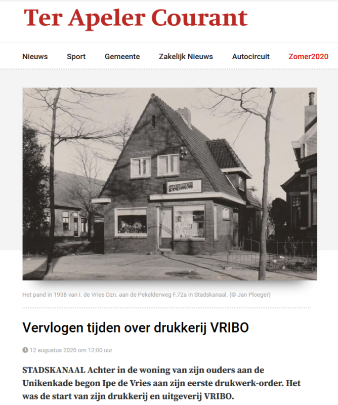 Drukkerij Vribo